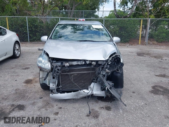 2011 Toyota Prius I with VIN JTDKN3DU3B5327412, listed as a IAAI auction lot 42004987 with 314,253 mi miles. Bid and sale history available at carsss.com. Image 12.
