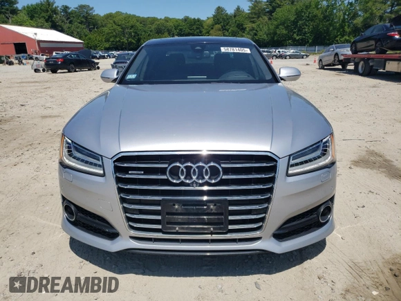 2016 Audi A8 Sport z VIN WAU43AFD7GN005425, wystawiony jako Copart lot #58781405 z przebiegiem 139 435 mil mil oraz Szkoda całkowita • Salvage title. Historia ofert i sprzedaży dostępna na DreamBid. Obrazek 5.