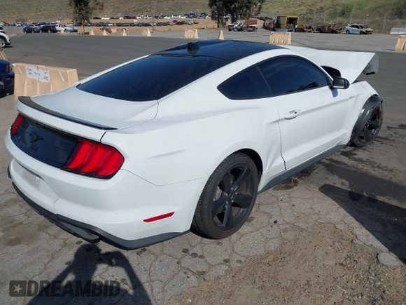 2023 Ford Mustang EcoBoost with VIN 1FA6P8THXP5101393, listed as a IAAI auction lot 41696753 with 23,023 mi miles. Bid and sale history available at carsss.com. Image 4.