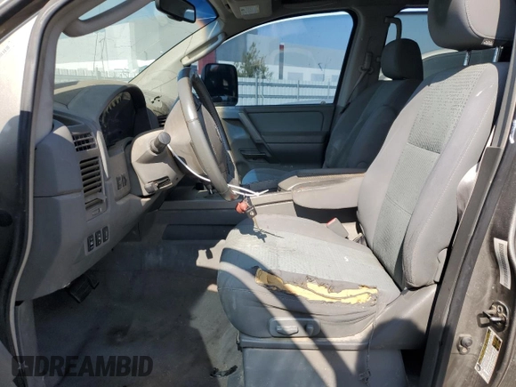 2006 Nissan Titan SE with VIN 1N6AA07A26N542824, listed as a Copart auction lot 50074455 with 216,325 mi miles and Clean title. Bid and sale history available at DreamBid. Image 7.