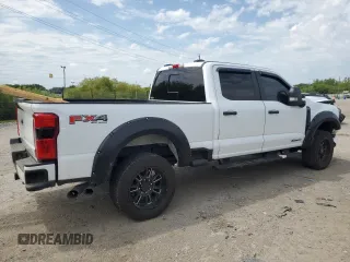 2023 Ford F-250 XL with VIN 1FT8W2BTXPEC34552, listed as a Copart auction lot 65428444 with 39,595 mi miles and Salvage title. Bid and sale history available at DreamBid. Image 3.