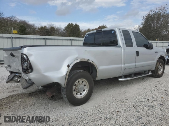 2003 Ford F-250 XL with VIN 1FTNX20L73EA89063, listed as a Copart auction lot 78629574 with Not provided miles and Salvage title. Bid and sale history available at DreamBid. Image 3.