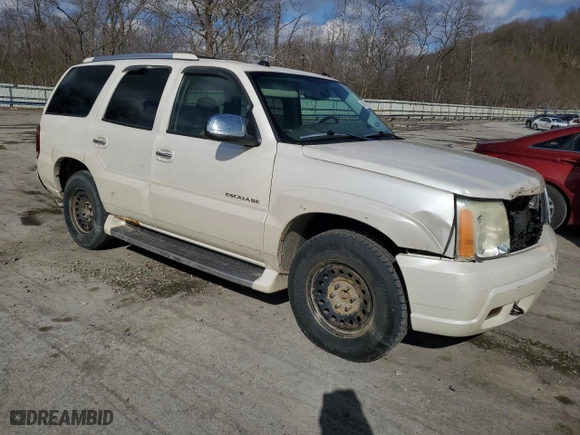 2004 Cadillac Escalade with VIN 1GYEK63N34R248216, listed as a Copart auction lot 50672135 with 0 mi miles and Salvage Title. Bid and sale history available at carsss.com. Image 4.