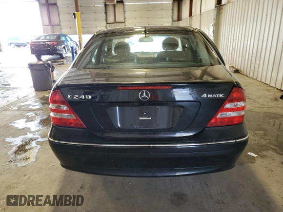 2005 Mercedes-Benz C 240 z VIN WDBRF81J45F567066, wystawiony jako Copart lot #41700715 z przebiegiem 150 234 mil mil oraz Szkoda całkowita • Salvage title. Historia ofert i sprzedaży dostępna na DreamBid. Obrazek 6.