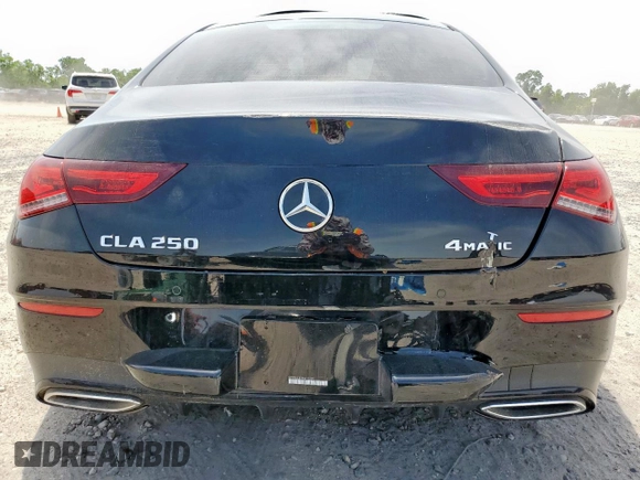 2023 Mercedes-Benz CLA 250 z VIN W1K5J4HB2PN413699, wystawiony jako Copart lot #55136165 z przebiegiem 14 198 mil mil oraz Szkoda całkowita • Salvage title. Historia ofert i sprzedaży dostępna na DreamBid. Obrazek 6.