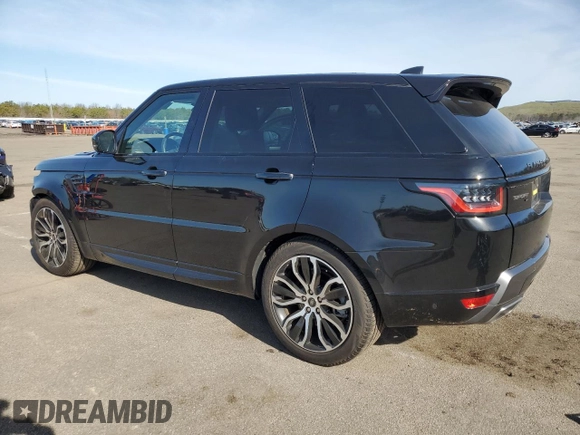 2022 Land Rover Range Rover Sport HSE Silver Edition with VIN SALWR2SU7NA235503, listed as a Copart auction lot 53357875 with 4,419 mi miles and Salvage title. Bid and sale history available at DreamBid. Image 2.