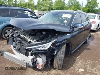 2020 Infiniti QX50 Luxe with VIN 3PCAJ5M34LF121980, listed as a IAAI auction lot 42274163 with 53,431 mi miles and . Bid and sale history available at DreamBid. Image 18.