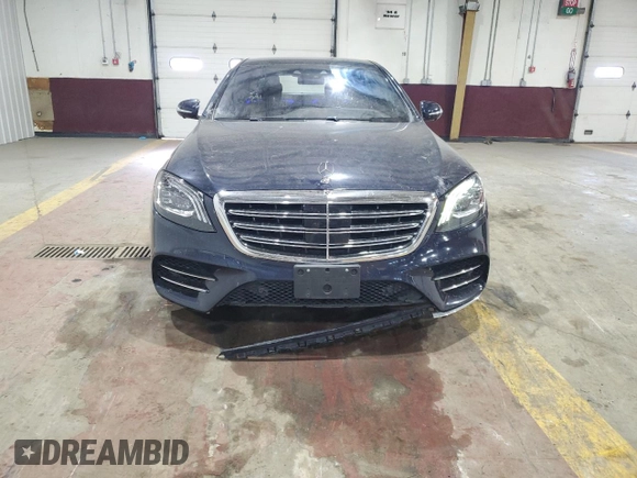 2019 Mercedes-Benz S 560 with VIN WDDUG8GB2KA472383, listed as a Copart auction lot 41736225 with 148,879 mi miles and Salvage Title. Bid and sale history available at DreamBid. Image 5.