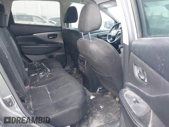 2019 Nissan Murano SL with VIN 5N1AZ2MSXKN166867, listed as a IAAI auction lot 41281068 with 107,219 mi miles and . Bid and sale history available at DreamBid. Image 8.