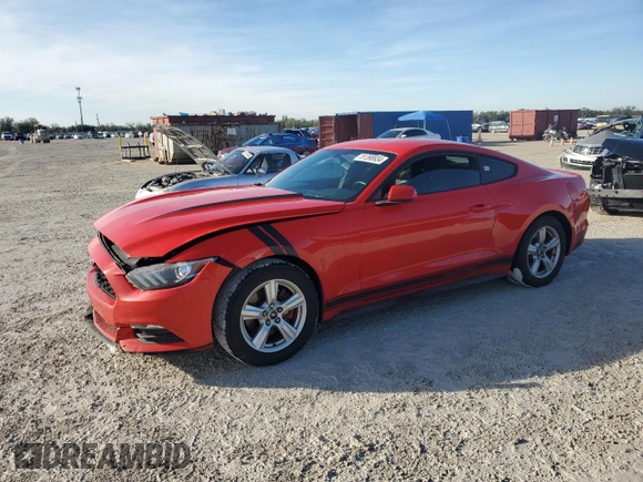 2017 Ford Mustang V6 with VIN 1FA6P8AM9H5289843, listed as a Copart auction lot 81398934 with 88,082 mi miles and Salvage title. Bid and sale history available at DreamBid. Image 1.
