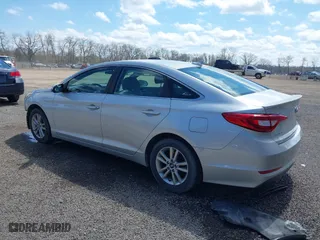 2015 Hyundai Sonata 2.4L SE with VIN 5NPE24AF9FH184084, listed as a IAAI auction lot 42012096 with 135,440 mi miles. Bid and sale history available at carsss.com. Image 3.