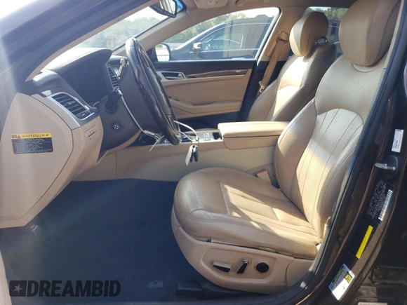 2015 Hyundai Genesis 3.8L with VIN KMHGN4JE6FU052540, listed as a Copart auction lot 65623874 with 237,718 mi miles and Salvage Title. Bid and sale history available at carsss.com. Image 7.