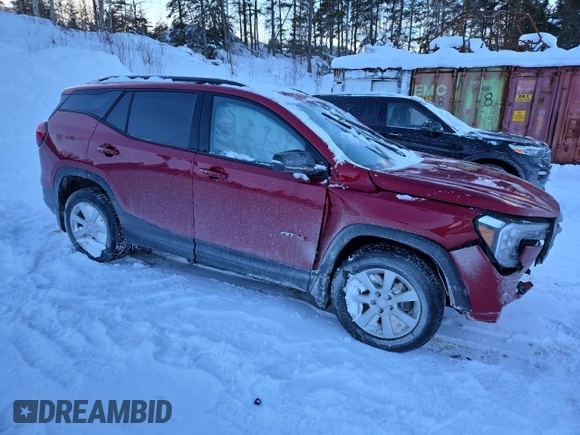 2024 GMC Terrain AT4 z VIN 3GKALYEGXRL189759, wystawiony jako Copart lot #43773235 z przebiegiem Nie podano mil oraz Szkoda całkowita • Salvage title. Historia ofert i sprzedaży dostępna na DreamBid. Obrazek 4.