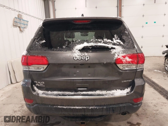 2017 Jeep Grand Cherokee Limited with VIN 1C4RJFBG0HC810952, listed as a IAAI auction lot 41914451 with 91,967 mi miles. Bid and sale history available at carsss.com. Image 16.