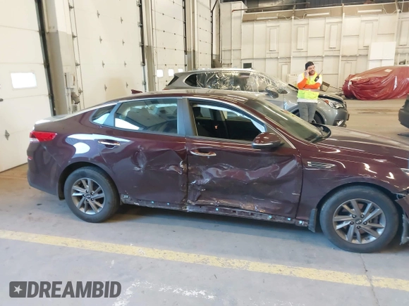 2020 Kia Optima LX with VIN 5XXGT4L3XLG420838, listed as a IAAI auction lot 42057782 with 93,573 mi miles and . Bid and sale history available at DreamBid. Image 13.