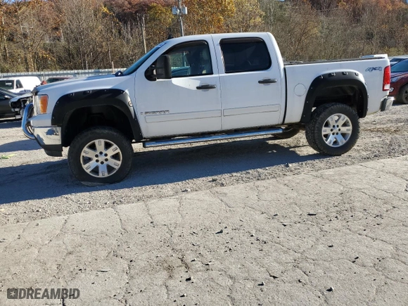 2008 GMC Sierra 1500 SLE1 with VIN 2GTEK133681228628, listed as a Copart auction lot 78793994 with 72,615 mi miles and Salvage Title. Bid and sale history available at carsss.com. Image 1.