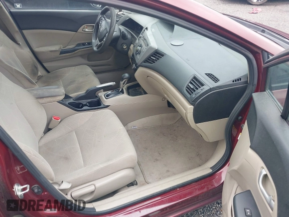 2012 Honda Civic LX z VIN 2HGFB2F55CH600274, wystawiony jako IAAI lot #42225760 z przebiegiem 249 516 mil mil oraz . Historia ofert i sprzedaży dostępna na DreamBid. Obrazek 5.