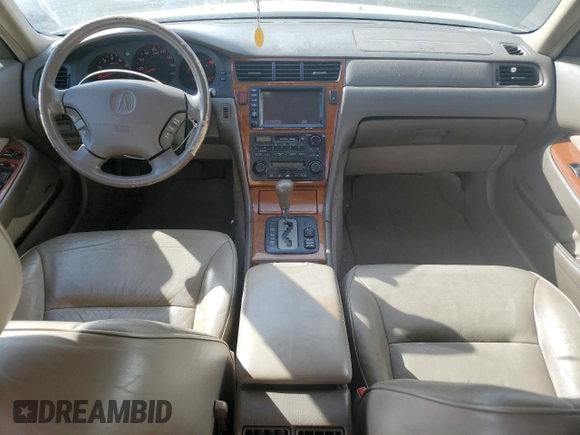 2003 Acura RL w/Navigation System with VIN JH4KA96653C001216, listed as a Copart auction lot 75018234 with 156,915 mi miles and Salvage Title. Bid and sale history available at carsss.com. Image 8.