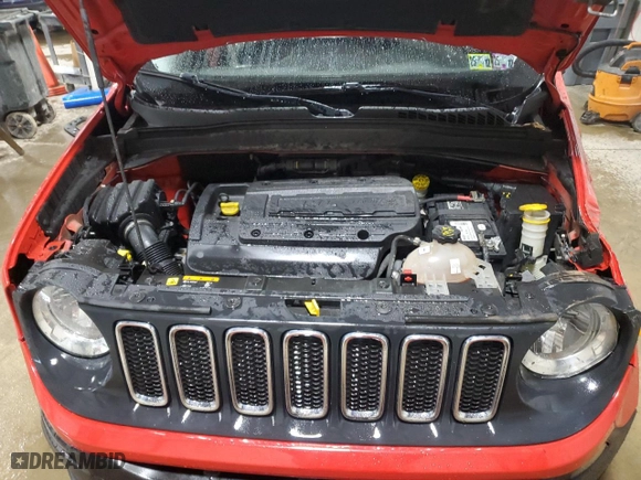 2015 Jeep Renegade Latitude with VIN ZACCJBBH0FPC24140, listed as a Copart auction lot 49848135 with 103,794 mi miles and Salvage Title. Bid and sale history available at carsss.com. Image 11.