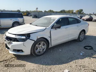 2018 Chevrolet Impala LS with VIN 2G11Z5S33J9102231, listed as a Copart auction lot 75640524 with 138,575 mi miles and Salvage Title. Bid and sale history available at carsss.com. Image 1.