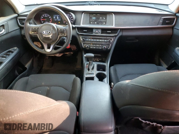 2018 Kia Optima LX with VIN 5XXGT4L32JG191567, listed as a Copart auction lot 88325355 with 105,360 mi miles and Clean Title. Bid and sale history available at carsss.com. Image 8.