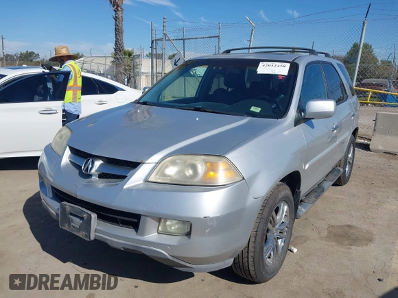 2005 Acura MDX Touring with VIN 2HNYD18915H520415, listed as a IAAI auction lot 42012458 with 219,246 mi miles. Bid and sale history available at carsss.com. Image 2.