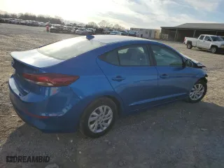 2017 Hyundai Elantra SE with VIN 5NPD74LF0HH196248, listed as a Copart auction lot 45359565 with 0 mi miles and Salvage Title. Bid and sale history available at carsss.com. Image 3.