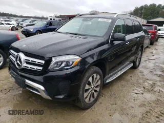2019 Mercedes-Benz GLS with VIN 4JGDF6EEXKB226217, listed as a Copart auction lot 41643993 with 47,422 mi miles. Bid and sale history available at carsss.com. Image 1.