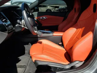 2024 BMW Z4 sDrive30i with VIN WBAHF3C06RWY36286, listed as a Copart auction lot 50296565 with 9,898 mi miles and Salvage title. Bid and sale history available at DreamBid. Image 7.
