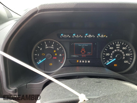 2019 Ford F-150 XL with VIN 1FTFW1E44KFD13059, listed as a Copart auction lot 45357735 with 72,899 mi miles and Clean Title. Bid and sale history available at carsss.com. Image 9.