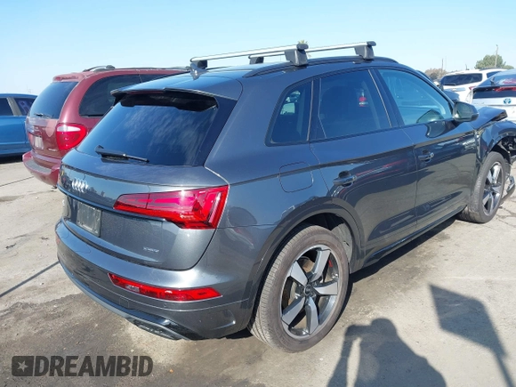2022 Audi Q5 S line Premium Plus with VIN WA1EAAFY4N2006363, listed as a IAAI auction lot 41436673 with 31,745 mi miles. Bid and sale history available at carsss.com. Image 4.