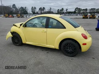2001 Volkswagen Beetle GLS with VIN 3VWCK21C81M460224, listed as a Copart auction lot 48404615 with 150,992 mi miles and Salvage Title. Bid and sale history available at DreamBid. Image 2.
