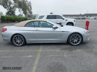 2012 BMW 6 Series 650i with VIN WBALZ3C53CDL72101, listed as a IAAI auction lot 42024630 with 35,046 mi miles. Bid and sale history available at carsss.com. Image 13.