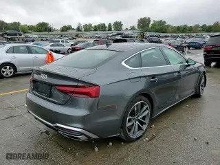 2023 Audi A5 Sportback S line Premium with VIN WAUDACF59PA015505, listed as a Copart auction lot 72436884 with NaN miles and Salvage Title. Bid and sale history available at carsss.com. Image 13.