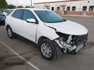 2023 Chevrolet Equinox LT with VIN 3GNAXTEG5PS199676, listed as a IAAI auction lot 42091780 with 26,530 mi miles and . Bid and sale history available at DreamBid. Image 1.