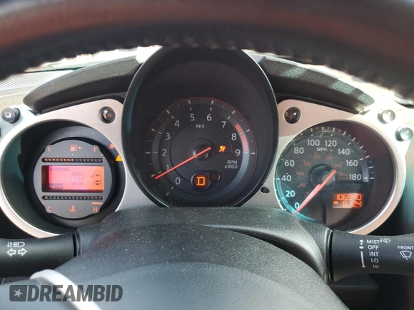 2013 Nissan 370Z with VIN JN1AZ4EH5DM382852, listed as a Copart auction lot 51109385 with 106,940 mi miles and Salvage Title. Bid and sale history available at carsss.com. Image 9.