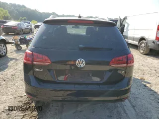 2015 Volkswagen Golf SportWagen TDI SEL with VIN 3VWCA7AU9FM511780, listed as a Copart auction lot 61074554 with 137,670 mi miles and Salvage Title. Bid and sale history available at carsss.com. Image 6.
