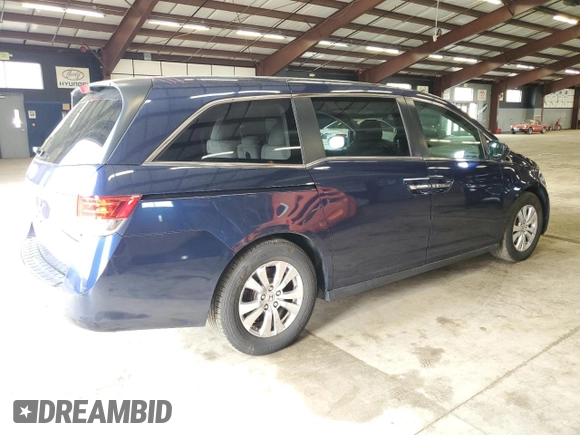 2015 Honda Odyssey EX z VIN 5FNRL5H48FB035981, wystawiony jako Copart lot #51459075 z przebiegiem 198 079 mil mil oraz Czysty tytuł • Clean title. Historia ofert i sprzedaży dostępna na DreamBid. Obrazek 3.
