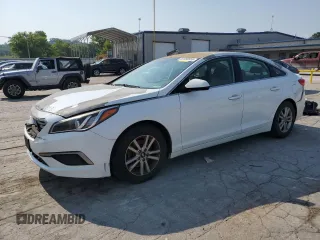 2016 Hyundai Sonata SE z VIN 5NPE24AF1GH383843, wystawiony jako Copart lot #59368555 z przebiegiem 171 213 mil mil oraz Czysty tytuł • Clean title. Historia ofert i sprzedaży dostępna na DreamBid. Obrazek 1.