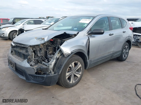 2018 Honda CR-V LX with VIN 2HKRW6H37JH213670, listed as a IAAI auction lot 41596374 with 96,105 mi miles. Bid and sale history available at carsss.com. Image 18.