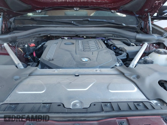 2024 BMW X4 M40i with VIN 5UX43DT0XR9U23493, listed as a IAAI auction lot 41444996 with 10,619 mi miles. Bid and sale history available at carsss.com. Image 10.