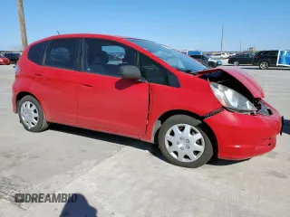 2013 Honda Fit with VIN JHMGE8H39DC076963, listed as a Copart auction lot 44442645 with 61,639 mi miles and Salvage Title. Bid and sale history available at carsss.com. Image 4.