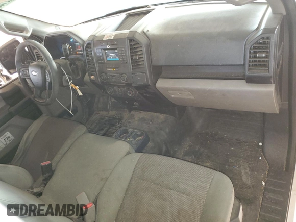 2016 Ford F-150 XL with VIN 1FTMF1CP4GKF71164, listed as a Copart auction lot 50889105 with 224,444 mi miles and Salvage Title. Bid and sale history available at carsss.com. Image 8.