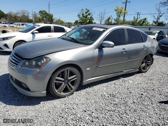 2006 Infiniti M45 Sport with VIN JNKBY01E66M207214, listed as a Copart auction lot 49602975 with NaN miles and Salvage Title. Bid and sale history available at carsss.com. Image 1.