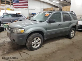 2007 Ford Escape XLT with VIN 1FMYU93157KB79100, listed as a Copart auction lot 76937664 with 164,548 mi miles and Non Repairable. Bid and sale history available at carsss.com. Image 1.