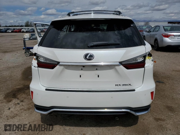 2022 Lexus RX with VIN JTJHZKEA6N2024611, listed as a Copart auction lot 49125145 with 17,276 mi miles and Salvage Title. Bid and sale history available at carsss.com. Image 6.