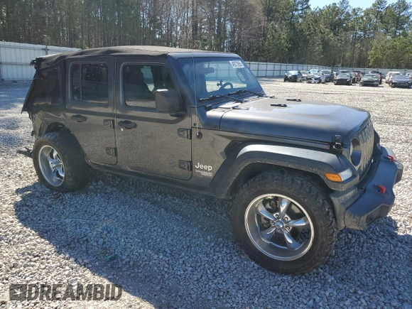 2020 Jeep Wrangler Unlimited Sport S с VIN 1C4HJXDG2LW104085, выставлен на аукционе Copart как лот 49573955 с пробегом 45 853 миль миль и Списание • Salvage title. История ставок и продаж доступна на DreamBid. Изображение 4.