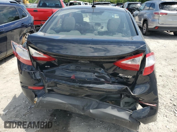 2018 Ford Fiesta SE z VIN 3FADP4BJ9JM123715, wystawiony jako Copart lot #58164015 z przebiegiem 83 768 mil mil oraz Szkoda całkowita • Salvage title. Historia ofert i sprzedaży dostępna na DreamBid. Obrazek 6.