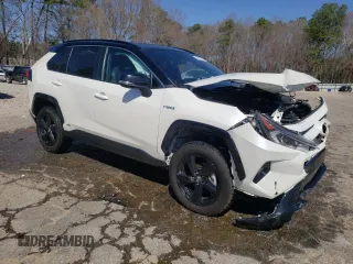 2021 Toyota RAV4 Hybrid XSE with VIN 4T3E6RFV8MU021367, listed as a Copart auction lot 49227505 with 78,772 mi miles and Salvage title. Bid and sale history available at DreamBid. Image 4.