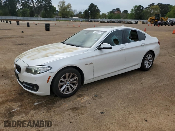2016 BMW 5 Series 528i z VIN WBA5A5C50GG353800, wystawiony jako Copart lot #50922515 z przebiegiem 151 478 mil mil oraz Szkoda całkowita • Salvage title. Historia ofert i sprzedaży dostępna na DreamBid. Obrazek 1.